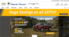 Desktop Screenshot of palmettochevy.com